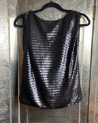 Cremieux Doris Sequin Tank Tunic Blouse - back view