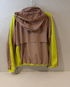 GapFit Colorblock Cropped Half-Zip Windbreaker Size M - image 3