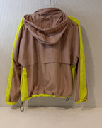 GapFit Colorblock Cropped Half-Zip Windbreaker Size M - image 5
