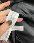 Zara Multicolor Metallic Pleated Tie-Waist Brocade Mini Skirt - clothing tag photo
