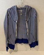 Firetrap Striped Zip Hoodie Size M - image 5