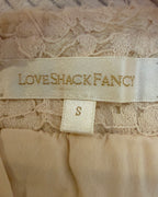 LoveShackFancy Brynlee Skirt Size S - image 3