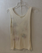 Future Paradise Embroidered V-Neck Tank Size M - image 1