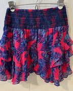 Tanya Taylor Silk Ruffle Mini Skirt Size 6 - image 2