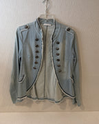 Free People Seamed and Structured Denim Jacket - image 1
