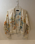fab'rik Floral Bomber Jacket Size M - image 2