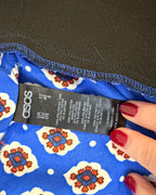 ASOS Mixed Print Bomber Blouse Size US 8 (UK 12) - image 4
