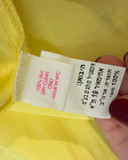 Alice and Trixie Yellow Silk Strappy Top Size M - image 5