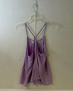 Alice and Trixie Lilac Silk Strappy Top - image 1