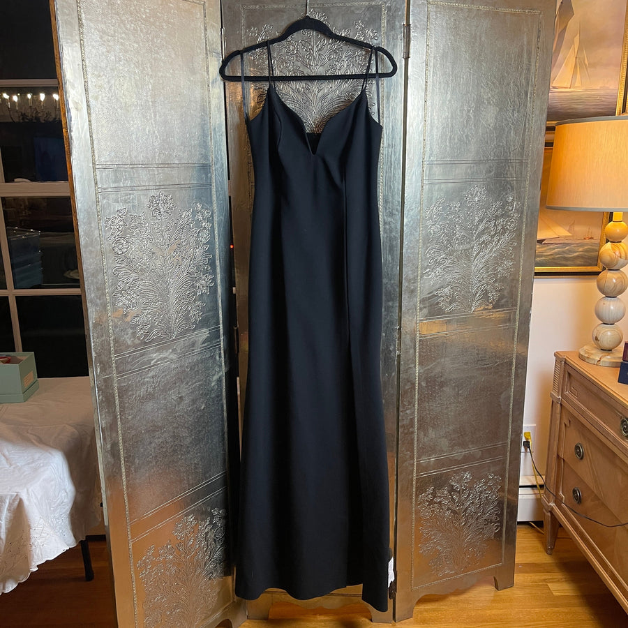Jill Jill Stuart Plunge Sweetheart Gown Size 8 - front view
