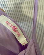 Alice and Trixie Lilac Silk Strappy Top - image 4