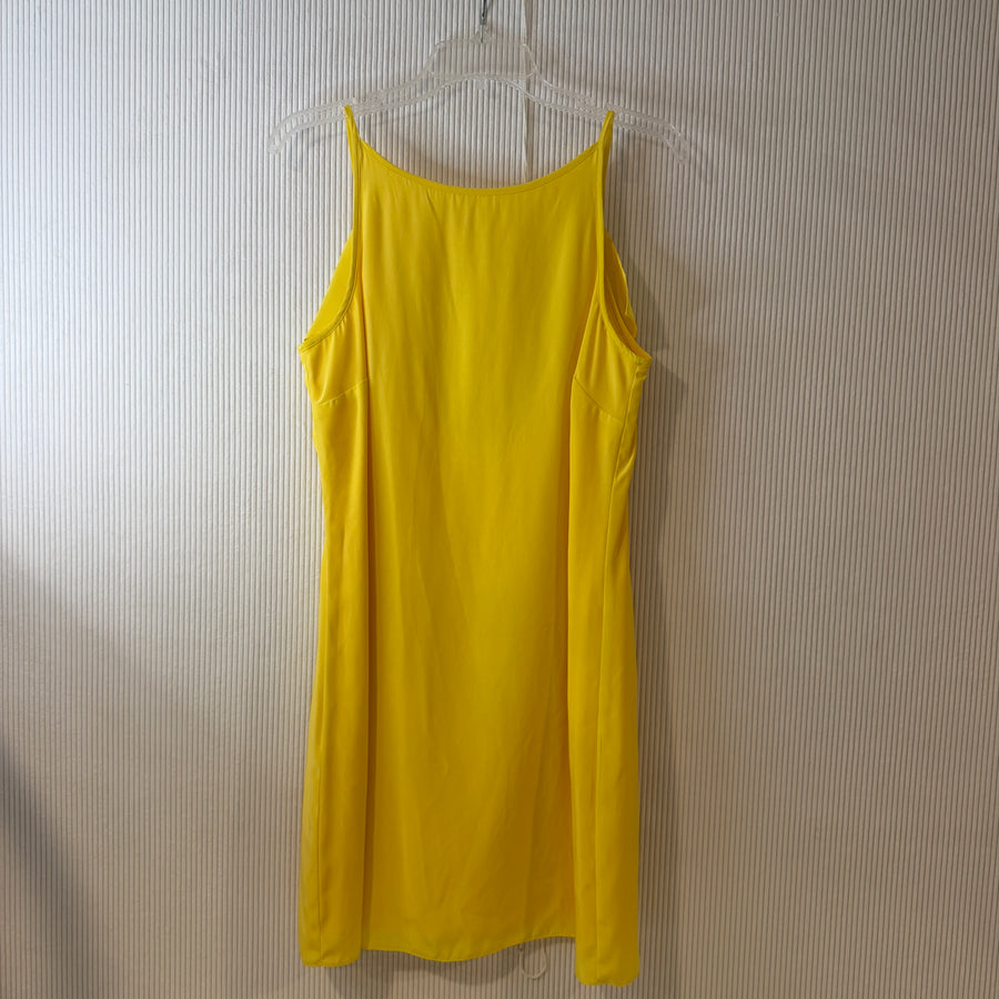 Alice and Trixie Yellow Ruffle-Back Dress - image 2