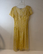 ECI New York Yellow Lace Dress - image 2