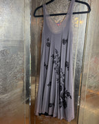 Chan Luu Grey Beaded Sleeveless Dress Size S - clothing tag photo