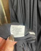Graham & Spencer Black Draped Cowl-Neck Dress - clothing tag photo