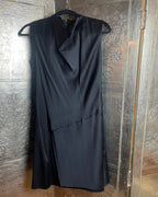 Helmut Lang Draped Sleeveless Dress Size 4 - front view