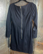 Alice & Trixie Faux Leather Panel Dress Size S - side view
