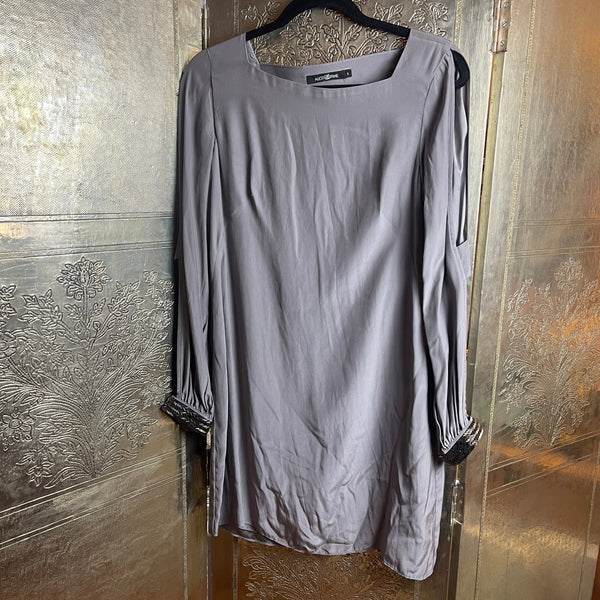 Alice & Trixie Cold-Shoulder Shift Dress Size S - front view