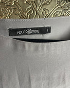 Alice & Trixie Cold-Shoulder Shift Dress Size S - clothing tag photo