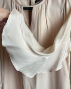Alice & Trixie Blush Ruffle-Sleeve Shift Dress Size M - side view