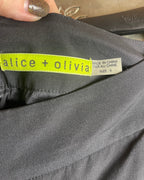 Alice + Olivia Tiered Ruffle Pencil Skirt Size 6 - back view