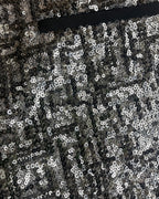 Alice & Trixie Silver Sequin Shorts Size S - clothing tag photo
