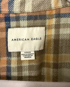 American Eagle Plaid Button-Up Shirt - Size S - label photo