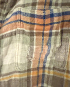 American Eagle Plaid Button-Up Shirt - Size S - detail view