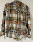 American Eagle Plaid Button-Up Shirt - Size S - back view