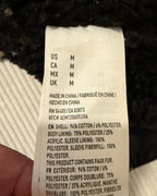 American Eagle Black Sherpa-Lined Denim Jacket - Size M - tag photo