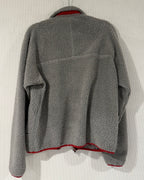 Patagonia Mens Classic Retro-X Jacket Gray Red - Size M - back view