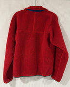 Patagonia Mens Classic Retro-X Jacket Red Gray - Size M - back view