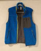 Patagonia Mens Classic Retro-X Vest Blue Gray - Size M - front view