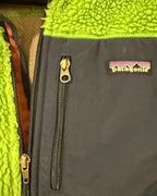 Patagonia Mens Classic Retro-X Vest Green Navy - Size M - detail view
