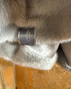 Pretty Rugged Hooded Faux Fur Coat - brand tag photo