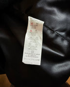 Boutique de Givenchy Vintage Navy Swing Car Coat - care tag photo