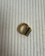 Merewif Varuna Ring Jade - front view