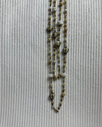 Silpada N1504 Mother of Pearl Quartz Beaded Necklace - back view