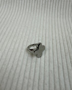 Sterling Silver Cross Ring - front view