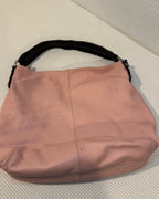 Salvatore Ferragamo Gancini Pink Leather Shoulder Bag