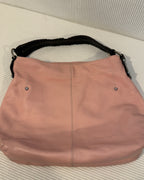 Salvatore Ferragamo Gancini Pink Leather Shoulder Bag