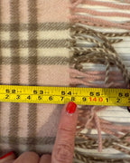 Burberry London Pink Nova Check Scarf