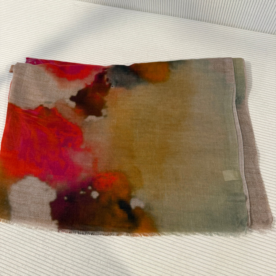 Faliero Sarti Abstract Print Scarf