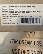 Golden Goose Super-Star Low Top Sneakers Size 37