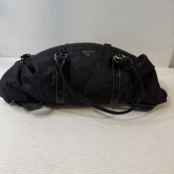 Prada Tessuto Nylon Saffiano Satchel