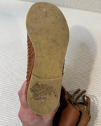 Hector Riccione Navajo Fringed Moccasin Boots