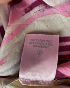 Calypso St Barth Pink Striped Embroidered Blouse Size S photo 3