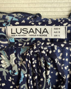 Lusana Ayla Balloon Sleeve Tassel Dress Size 4 photo 3