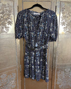 Lusana Balloon Sleeve Tassel Dress Size 4 photo 2