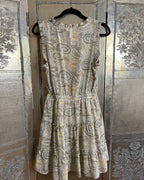 Rails Paisley Sleeveless Tie Waist Dress Size M photo 1